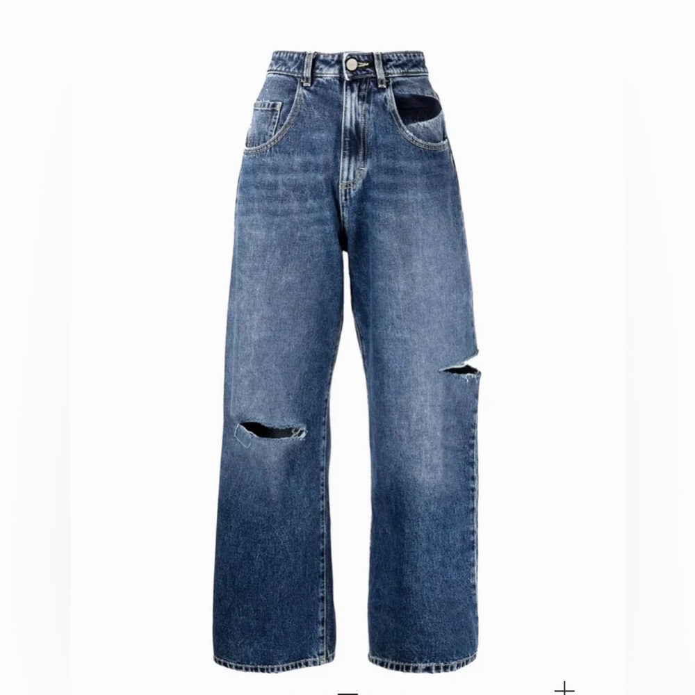 ICON DENIM POPPY - WOMEN’S WIDE LEG JEANS SIZE 24